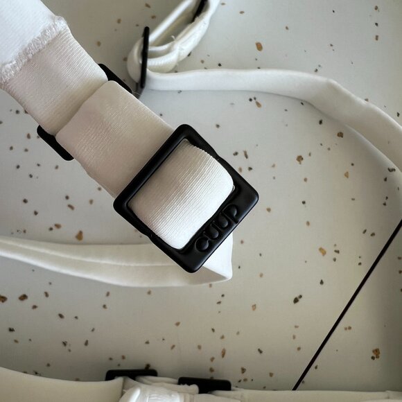 CUUP Swim Suit - Balconette top & Tap bottoms (WHITE) - Picture 6 of 8